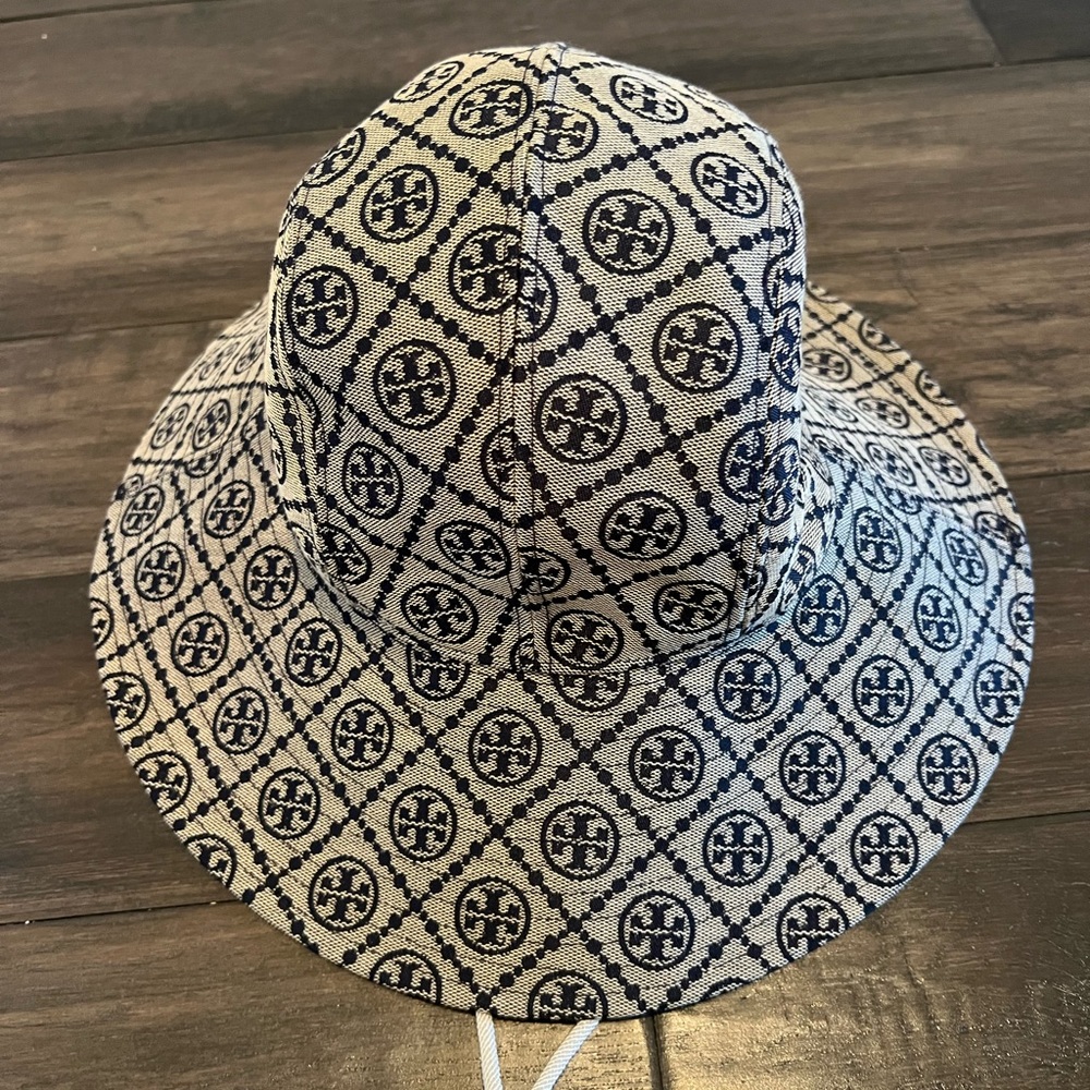Tory Burch T Monogram Bucket Hat